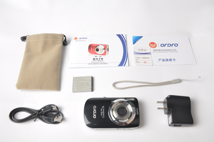 欧达 Ordro\/欧达 DC-T8 照相机 卡片机数码相机