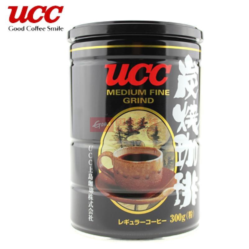 【日本悠诗诗咖啡豆咖啡】悠诗诗 ucc 炭烧咖啡粉300g