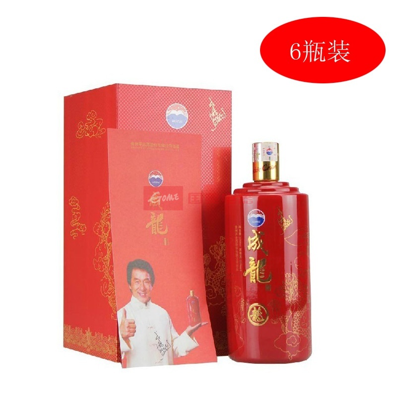 茅台酒 龙茅台 贵州茅台成龙酒 53度 500ml 6瓶装