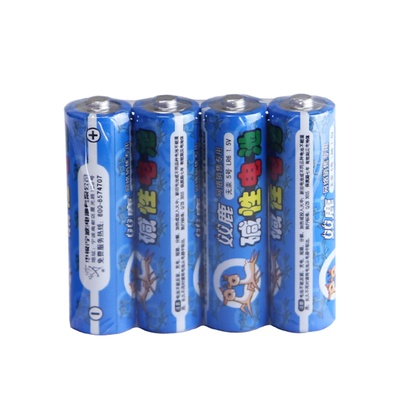 双鹿5号电池推荐：双鹿LR6 5号无汞碱性电池（4粒装）