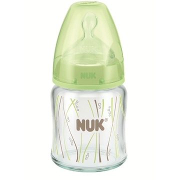 NUK新生婴儿宽口玻璃奶瓶120ML 30.904.834
