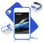 爱酷多（ikodoo） iphone4 进口TPU自带防尘塞式 手机壳 清水壳(蓝色)