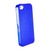爱酷多（ikodoo） iphone4 进口TPU自带防尘塞式 手机壳 清水壳(蓝色)第2张高清大图