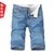 【布衣传说】2013夏装新款纯棉水洗牛仔短裤 男牛仔五分裤DK701(浅蓝 31)