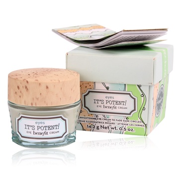 贝玲妃it's potent亮女焕采去黑眼圈亮采紧致强