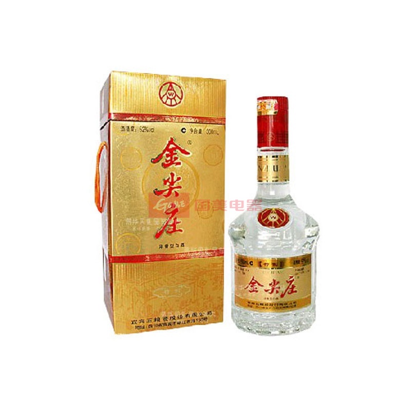 【五粮液白酒】五粮液金尖庄52° 500ml图片展示-国美