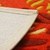富居地毯 007ql 腈纶印花脚垫 门厅地垫(红底棕榈叶)第4张高清大图