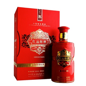 【四川郎酒白酒】53度红运郎30年 500ml【图片 价格