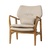 【百伽】美式乡村 时尚休闲 实木扶手 小户型 实木沙发椅