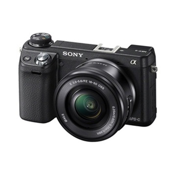 索尼（Sony）NEX-6 微单数码相机NEX6 E16-50mm wifi功能(黑色 官方标配)