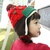 kocotree韩国秋冬男女儿童小绒球毛线护耳帽子13094(红色)第3张高清大图