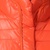 艾菲依依2013新款韩版修身轻薄型短款立领拉链女短外套羽绒服4841(桔色  S码)第3张高清大图