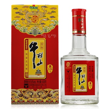 俺买酒 牛栏山酒 百年牛栏山小牛白酒41.