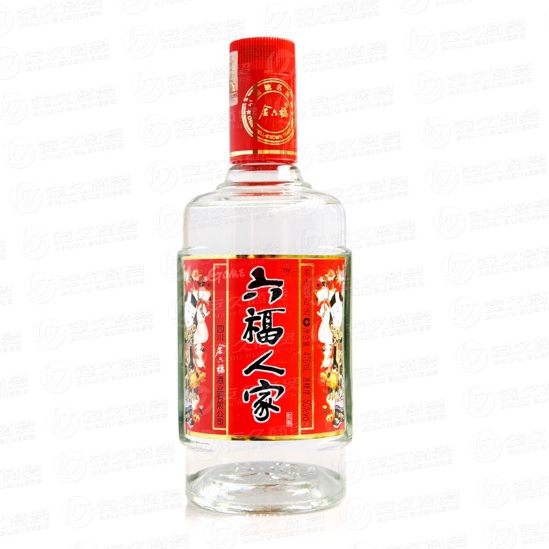 50度金六福 六福人家475ml(红标)