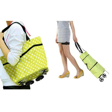 长沙国美团团购,折叠两用拖轮车包手拉包可折