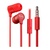 HTC MAX301原装线控耳机 面条线 适用ONE M7 T528 8060(红色)第2张高清大图