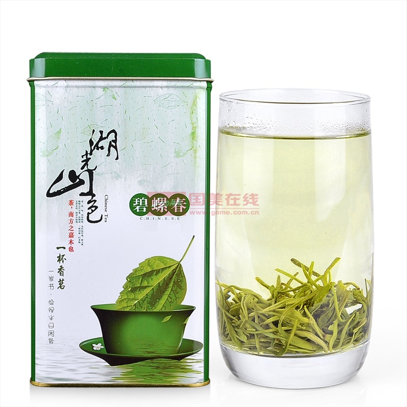 传奇会茶叶 碧螺春绿茶明前茶叶湖光山色系列 250g