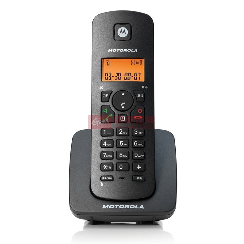 【摩托罗拉电话机黑色图片】摩托罗拉(motorola) chc