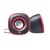 爱国者(aigo) 正品 F015笔记本电脑音响USB便携式迷你小音箱2.0低音炮带线控(红色)