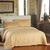 Oldlive家纺 酒店宾馆四件套 酒店专用宾馆床上用品床单套件宾馆旅店床上用品(小金叶 适合1.8米和2米床)
