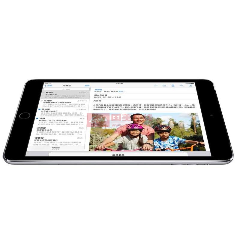 苹果(apple) ipad mini3 7.9英寸平板电脑(mgnr2ch/a 灰 wifi 16g)