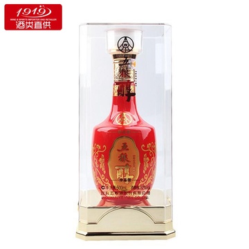 1919酒类直供 52度五粮醇(红瓶)500ml