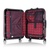 高端OSDY商务铝框拉杆箱万向轮旅行箱托运箱登机箱24寸新款2920寸(红色 20寸)第5张高清大图