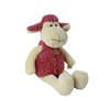 娃娃博士 羊毛绒玩具羊绵羊公仔羊年吉祥物(粉色)