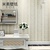 米素墙纸 欧式条纹墙纸 高档环保卧室客厅背景墙壁纸 3d立体 华庭(MS-1409020米白 5.3平)
