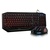 富勒 磐石键鼠套装 MK2 炫光游戏键盘鼠标 LOL黄金甲 三色背光(MK2黑色)第2张高清大图
