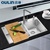 Oulin欧琳水槽 1.2MM加厚手工槽8212B水槽套餐加花洒套装(OLWGZ8212B+318S)