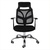 电脑椅家用可躺椅网布办公椅特价职员椅网椅会议椅转椅时尚(黑)