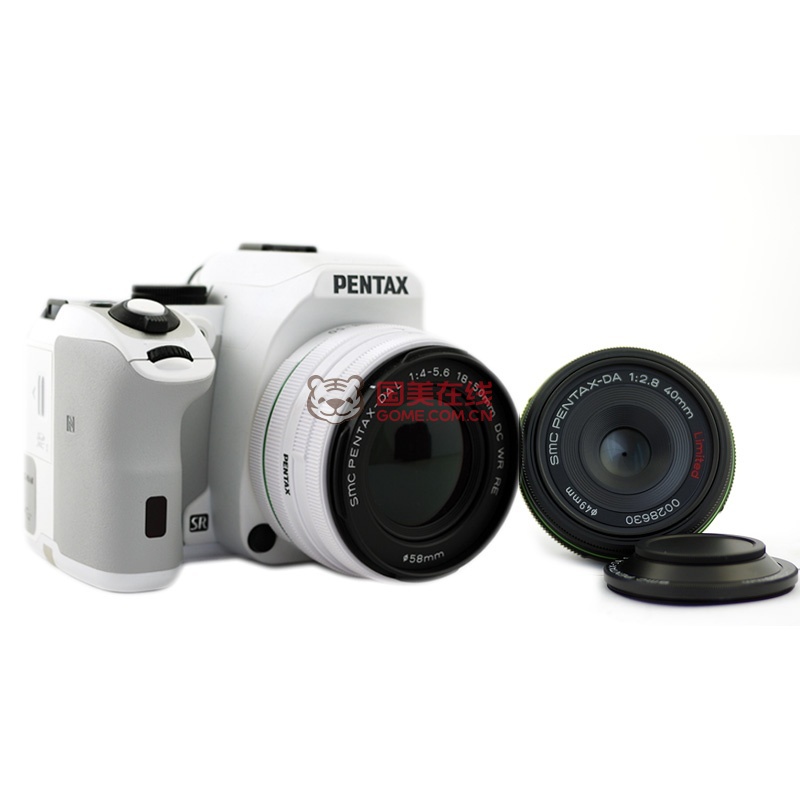 【宾得KS2单反相机18-50+40F2.8 白色套餐四