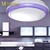 汉斯威诺LED吸顶灯 卧室灯具现代简约时尚客厅灯阳台过道走廊灯饰(粉色（15W LED）)第3张高清大图