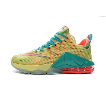 nike耐克lebron 12 low prm詹姆斯12代低帮战靴男子运动篮球鞋(南海岸