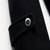 KLYJS 2015新款商务时尚毛呢大衣修身韩版毛呢大衣中款1153(黑色 M)第5张高清大图