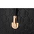 柏雅图2015字母压纹气质牛皮单肩包73192(黑色)第4张高清大图