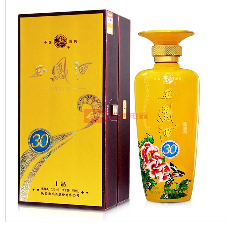 西凤酒上品3052度500ml高度白酒