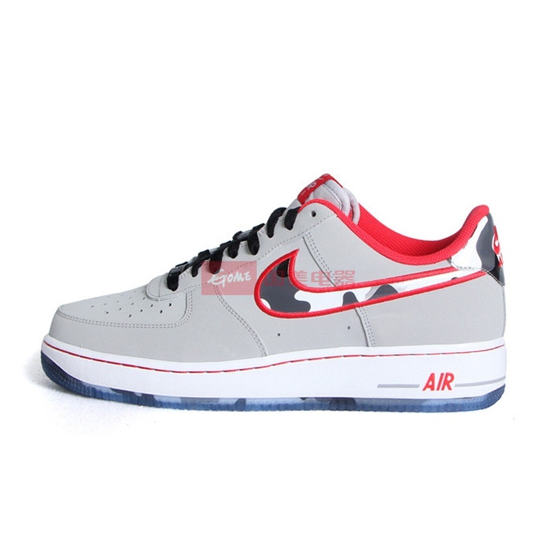 nike耐克板鞋airforce1空军一号休闲鞋男鞋488298022灰白42