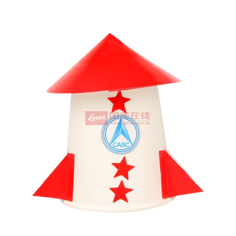 动物纸杯材料包批发幼儿园手工挂件吊饰diy儿童创意粘贴ef25631大火箭