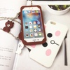 亿和源龅牙兔 口红小熊兔子iphone6plus手机壳新款苹果6手机套硅胶卡通6s保护套防摔6P(熊【5.5寸】)