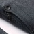 男士羊毛呢料翻领商务休闲风衣夹克 2015新品 WDJ5009(灰色 170/M)第3张高清大图
