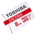 东芝（TOSHIBA）8GB TF卡(microSDHC)存储卡Class10-48MB/s高速升级 红色第2张高清大图