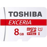 东芝（TOSHIBA）8GB TF卡(microSDHC)存储卡Class10-48MB/s高速升级 红色