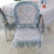 新款 亚麻餐椅垫椅子垫桌布桌椅套防滑两色提花台布 厂家直销(浪漫都市 椅套53*47cm)第3张高清大图