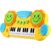 儿童早教音乐拍拍电子琴宝宝婴幼*力鼓玩具学习琴(黄色)