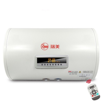 瑞美(rheem)恒热电热水器 50/60/80升 家用壁挂横式电热水器 加厚保温