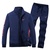 NIKE耐克套装 NIKE运动服 时尚运动跑步套装 1056-1806(深蓝色 L)第2张高清大图