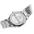 雷迈表（REIMAH）手表 雅士系列钢带石英腕表情侣款男表6093M 男款(黑色表面)第5张高清大图