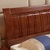 明佳友 床 实木床1.8 1.5米简约现代中式全实木家具 婚床双人床橡胶木床(高箱床+2柜+床垫 1.8*2米)第2张高清大图